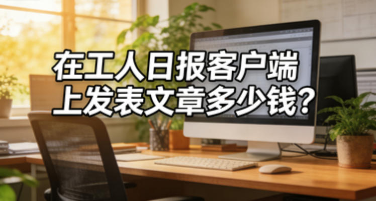 在工人日報客戶端上發表文章多少錢？