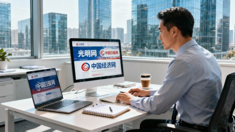 如何在光明網、中國日報網、中國經濟網等媒體發稿?